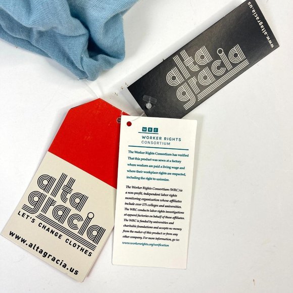 Santa Clara University SCU Alta Gracia Retro T-Shirt XL FIT Mens NWT Collegiate - Picture 5 of 7